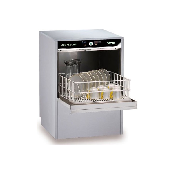 Mvp Group Jet-Tech 727E, Cup & Glass Washer, High Temperature With Built-In Booster, 208V - 727E