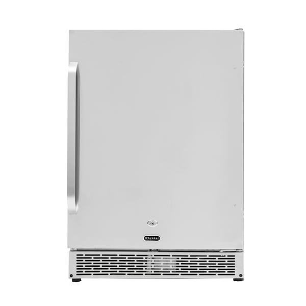 Whynter 24" Built-in Outdoor 5.3 cu.ft. Beverage Refrigerator Cooler, SS - BOR-53024-SSW