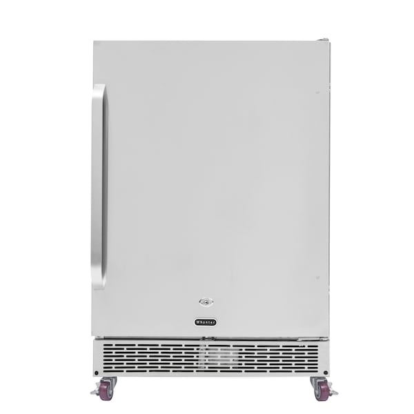 Whynter 24" Built-in Outdoor 5.3 cu.ft. Beverage Refrigerator Cooler, SS - BOR-53024-SSW