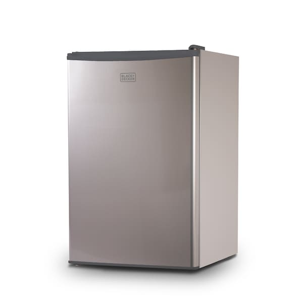 Black & Decker Compact Refrigerator Energy Star Single Door Mini Fridge with Freezer, 4.3 Cubic Ft., VCM - BCRK43V