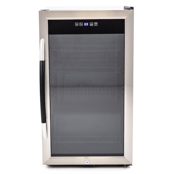 Avanti Avanti 108 Can Beverage Center, Stainless Steel with Black Cabinet - BCA306SS-IS