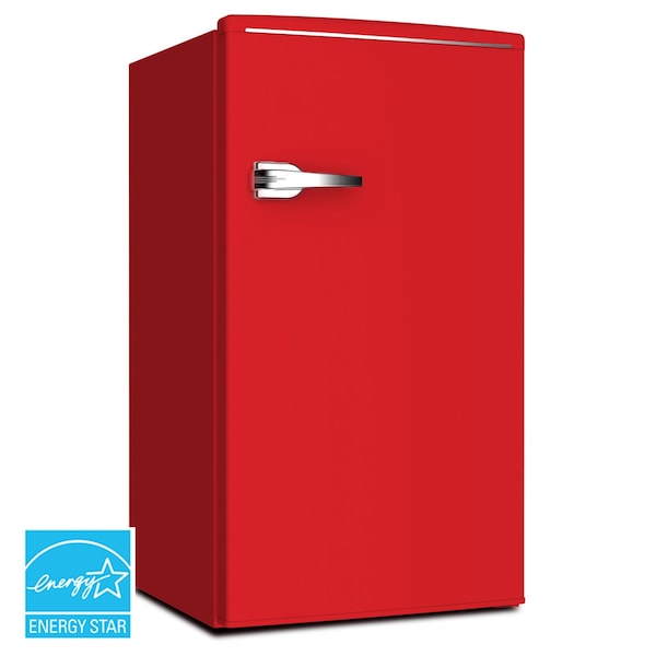 Avanti Avanti 3.1 cu. ft. Retro Compact Refrigerator, Red - RMRS31X5R-IS
