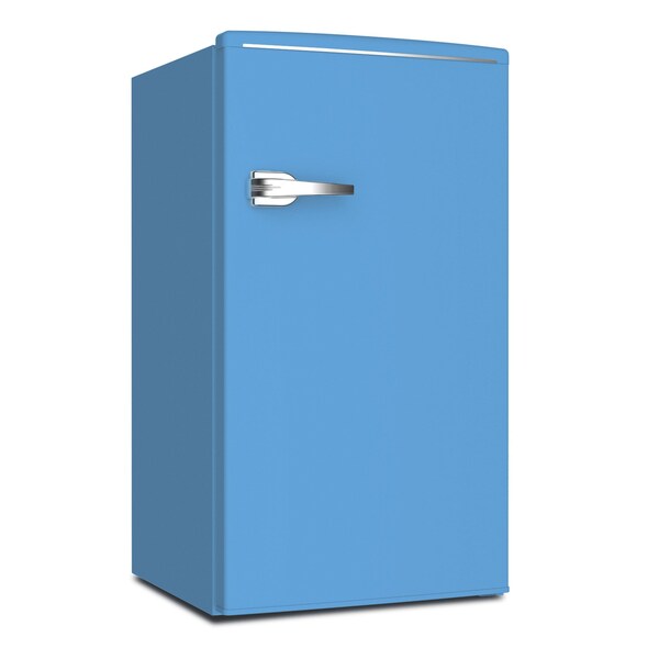 Avanti 3.1 cu. ft. Retro Compact Refrigerator, Robin's Egg Blue - RMRS31X6BL-IS