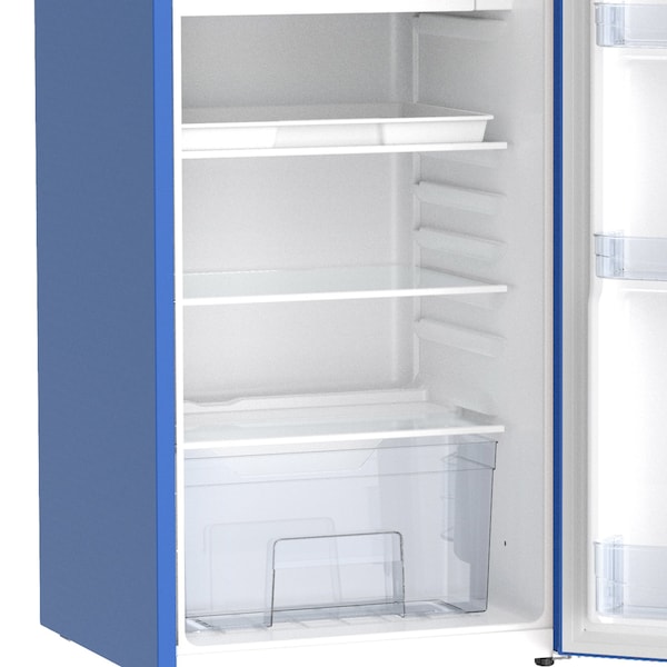 Avanti 3.1 cu. ft. Retro Compact Refrigerator, Robin's Egg Blue - RMRS31X6BL-IS