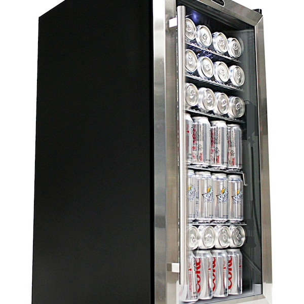Whynter 120 Can Beverage Refridgerator with internal fan - BR-130SB