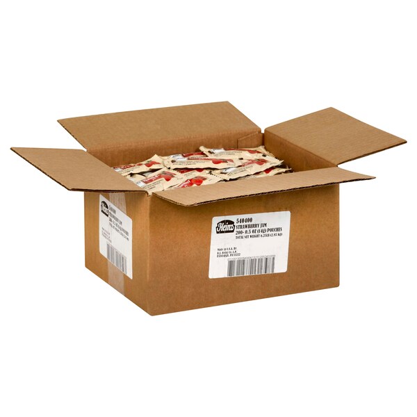 Mermelada de Fresa Heinz Heinz, paquete de 0.5 oz, PK200 - 10013000540404