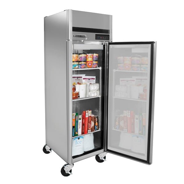 Maxx Cold Reach-In Freezer, Single Door, Top Mount 18.9 CUFT - MCFT-23FD