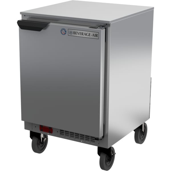 Beverage-Air Freezer, Undercounter, Shallow Depth 20" W, 2.7 cu. ft., 115 Volt - UCF20HC