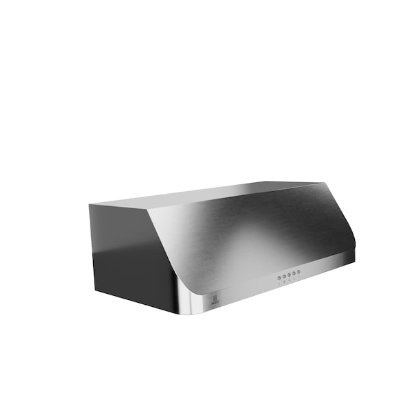 Anzzi 36-inch Under Cabinet Range Hood, Ducted or Ductless Convertible Kitchen over Stove Vent - RH-AZ2590PSS