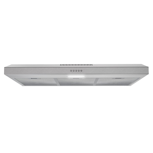 Streamline 36 in. Lagundo Ducted Undermount 80 CFM Range Hood in Brushed Stainless Steel - T-10549-1-DT