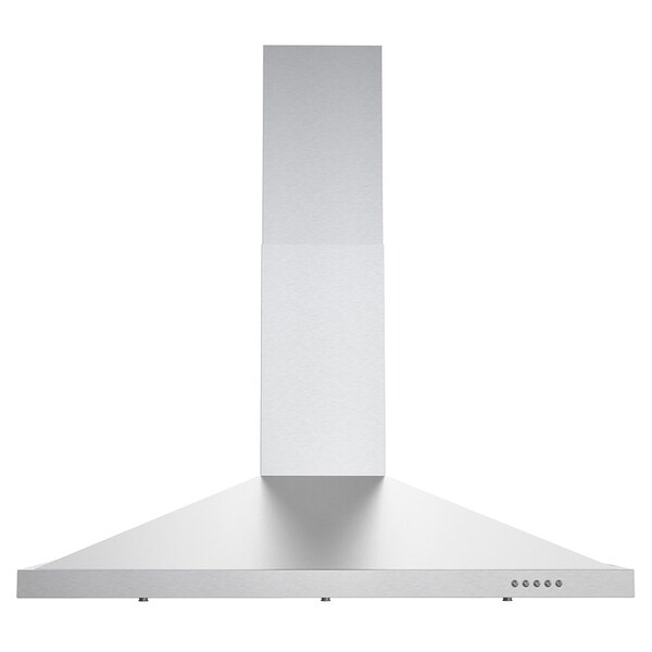 Streamline 36 in. Patria Convertible Wall Mount 220 CFM Range Hood in Brushed Stainless Steel - T-12151-1-CL