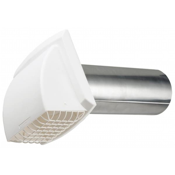 Lighthouse 4 in. White ProMax Wide Mouth Exhaust Hood - LI4999