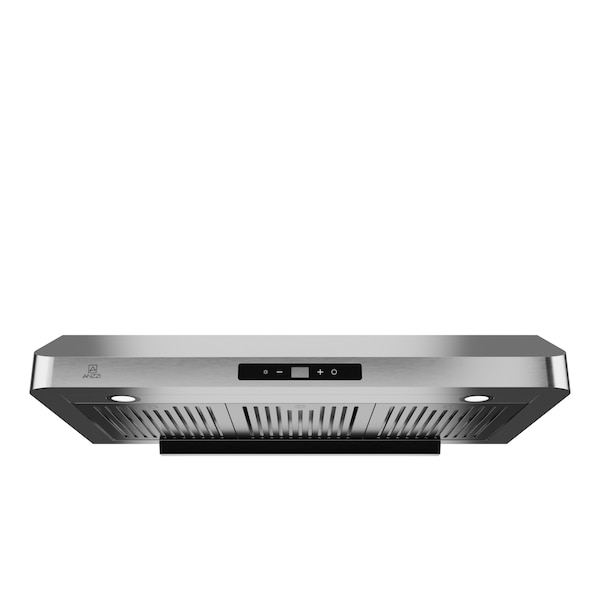 Anzzi 36-Inch Under Cabinet Range Hood with Stainless Steel Finish, Ducted Kitchen Vent above Stove - RH-AZ0391TSS