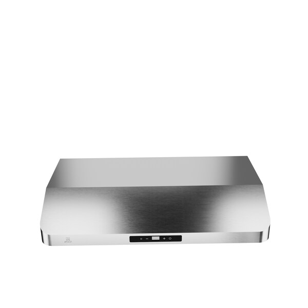 Anzzi 36-Inch Under Cabinet Range Hood with Stainless Steel Finish, Ducted Kitchen Vent above Stove - RH-AZ0391TSS