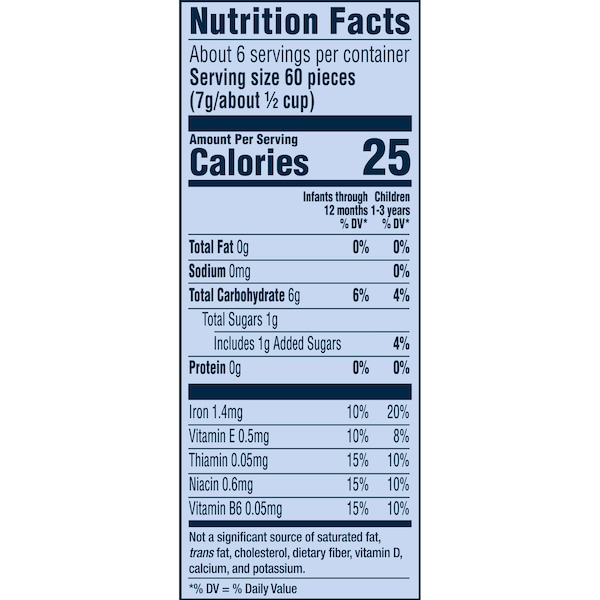Gerber Puffs Bocadillo para bebé de camote 1.48 oz., paquete de 6 - 00015000960100_