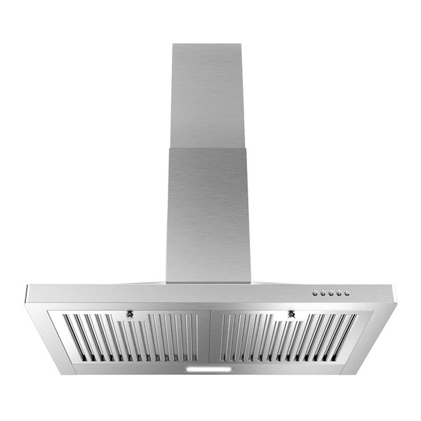 Streamline 30 in. Giacinto Ductless Wall Mount 220 CFM Range Hood in Brushed Stainless Steel - T-163-1-DL