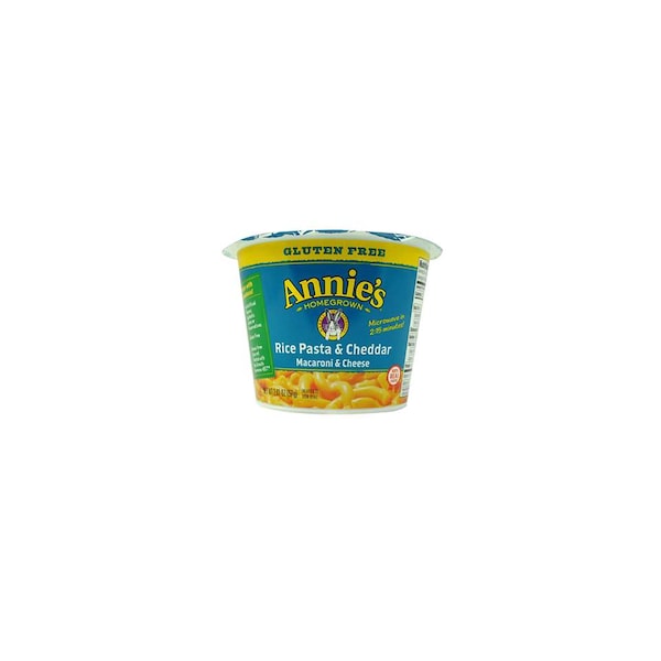 Annie's Macarrones con Queso Cheddar Sin Gluten, Caja de 2.01 oz, Paquete de 12 - 13562-61051