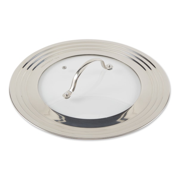 Rsvp International Universal Lid  - 7-12in with Glass - UNIV-G