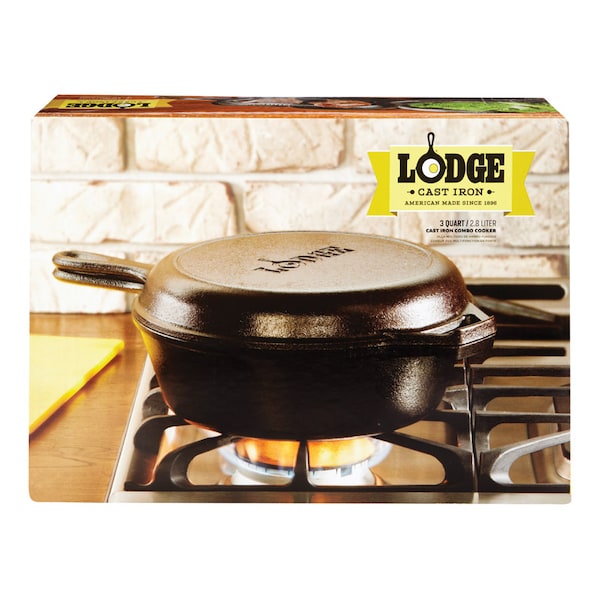Lodge Manufacturing Combo Cooker 3 Qt - LCC3