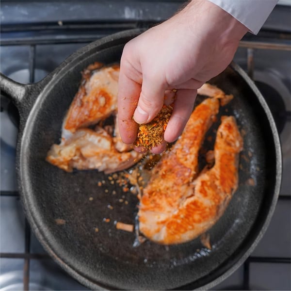 Commercial Chef 3-Piece Cast Iron Griddle Set - 8/10/12 - CHCI81012