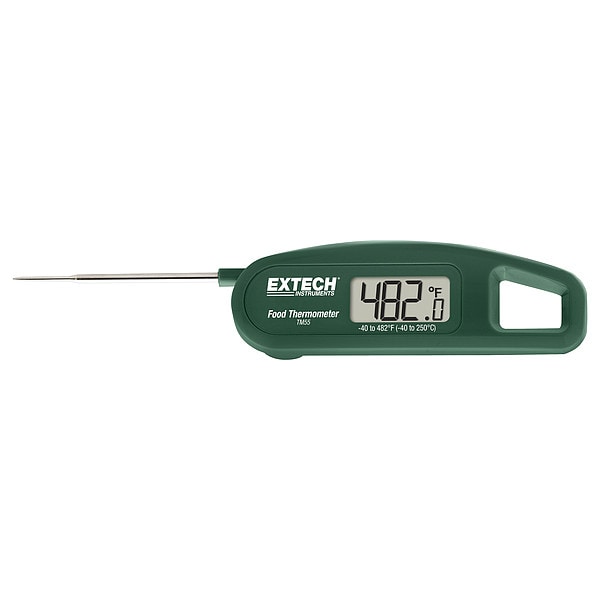 Extech LCD Digital Food Service Thermometer with -40 to 482 (F) - TM55
