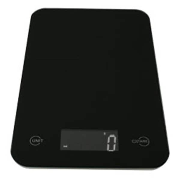 American Weigh Scales Amw Glass Kitchen Scale 5Kg X 1G White - ONYX-5K-WT