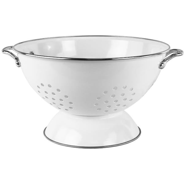 Reston Lloyd Reston Lloyd 88300 5 Qt Powder Coated Colander White - 88300
