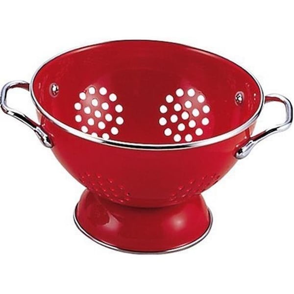 Reston Lloyd Reston Lloyd 08600 1.5 qt Colander Powder Coated Colander  Red - 8600