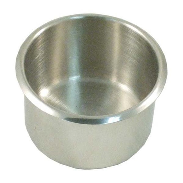 Jif Marine JIF MARINE FVT Recessed Stainless Cup Holder - FVT