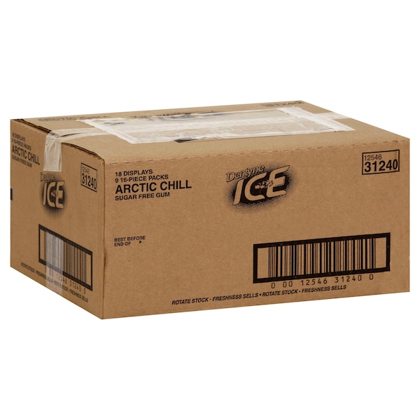 Dentyne Dentyne Artic Chill Chicles Individuales de 16 piezas, PK162 - 31240