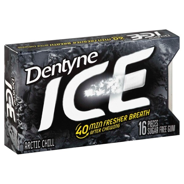 Dentyne Dentyne Artic Chill Chicles Individuales de 16 piezas, PK162 - 31240