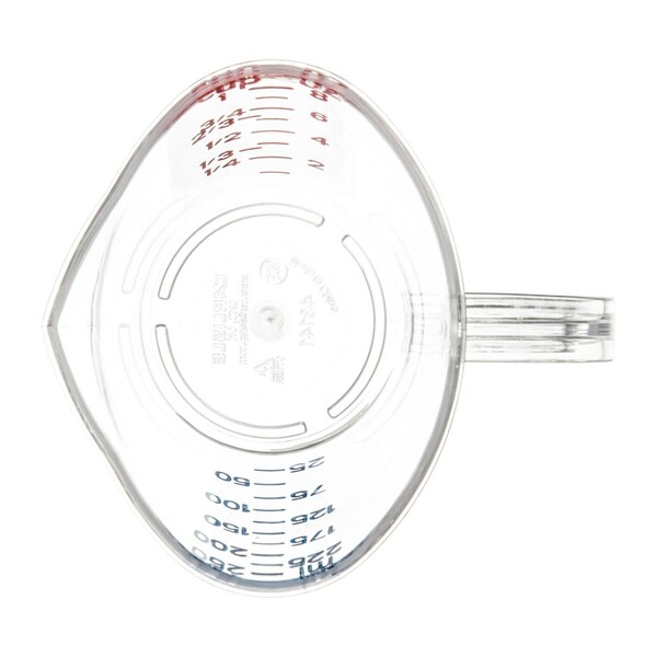 Carlisle Foodservice Commercial Measuring Cup, 1 cup, Clear - 4314107