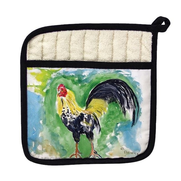 Betsy Drake Betsy Drake PT449 Bantam Rooster Pot Holder - PT449