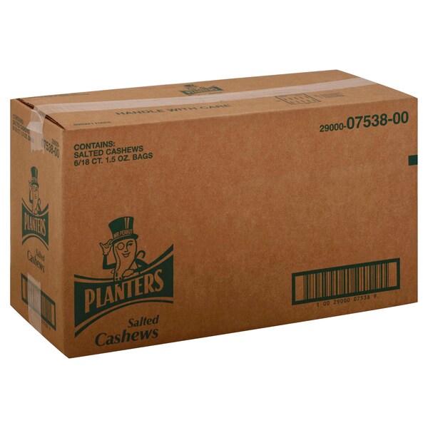 Planters Cacahuates con Sal 1.5 oz., PK108 - 10029000075389