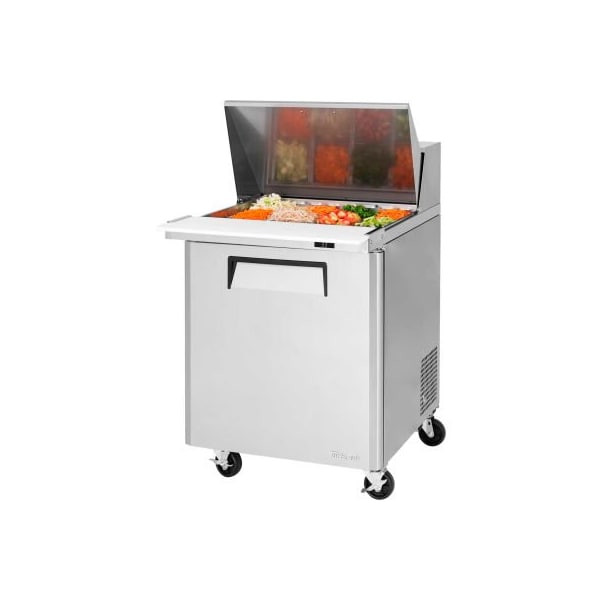 Turbo Air M3 Series - Mega Top Sandwich/Salad Table 27-1/2"W - 1 Door - MST-28-12-N