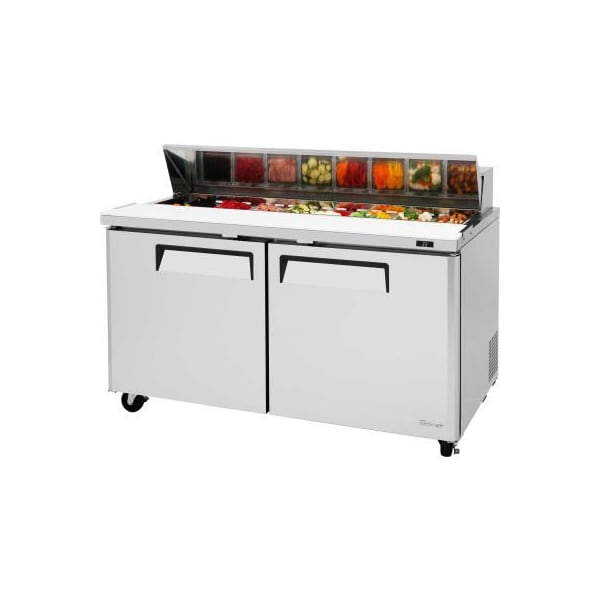 Turbo Air M3 Series - Sandwich/Salad Table 60-1/4"W - 2 Door - MST-60-N