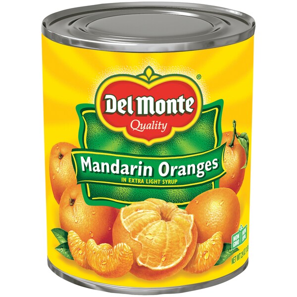 Del Monte en almíbar ligero Mandarina 29 oz. Lata, paquete de 12 - 2001169