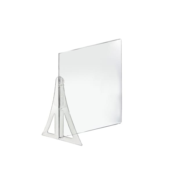 Azar Displays 18" x 24" Single Leg Partition Shield, PK2 - 179892-187