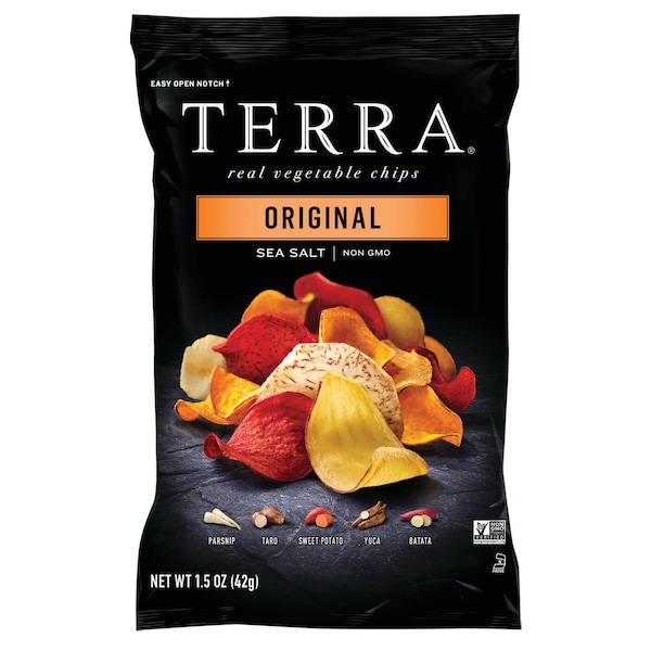 Chip de Verduras Exóticas Terra Terra Original, Paquete de 8 - T13457