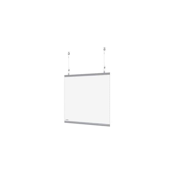 Testrite Instrument Co GEC Hanging Cashier Shield, 28"W x 22"H, 2/Pack - TT-1976