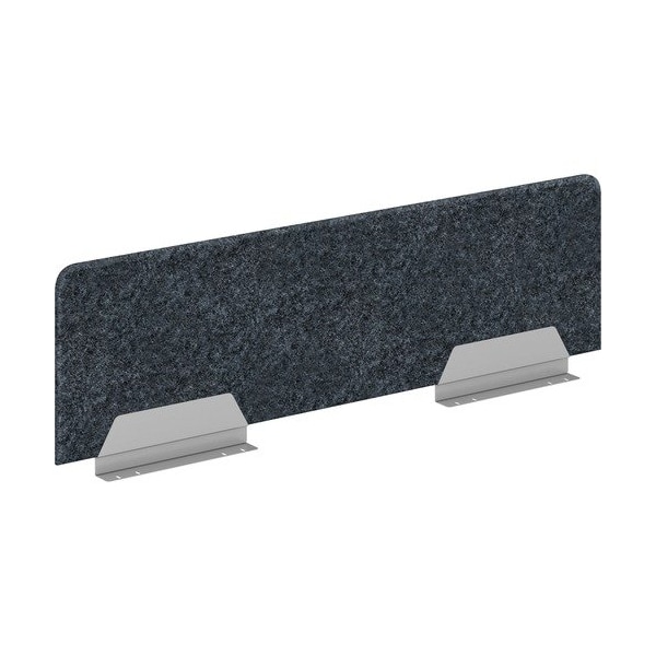 The Hon Co Desktop Screen, Front, Straight, f/Coordinate, 46inx13in, Dark GY - HONVDS1348Y4PR6