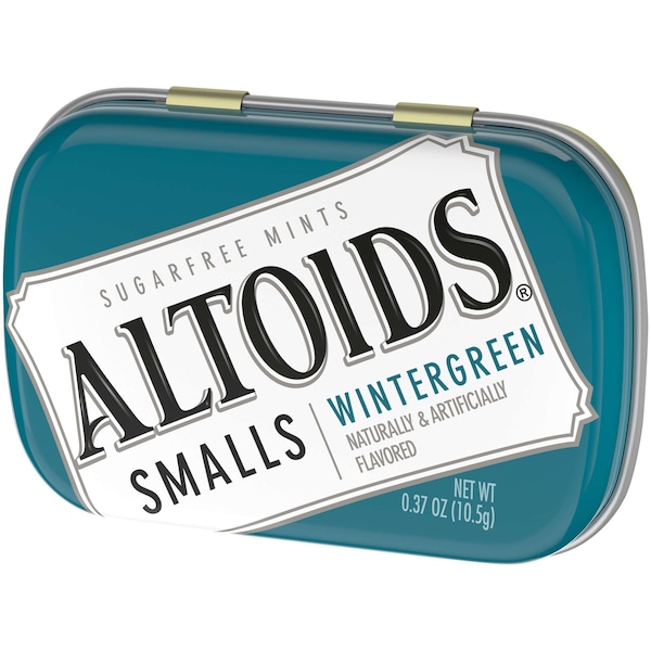 Altoids pequeños sin azúcar sabor wintergreen .37 oz., paquete de 108 - 389814