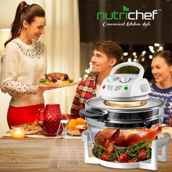 Nutrichef Halogen Oven Air-Fryer / Infrared Convec - PKAIRFR48.5