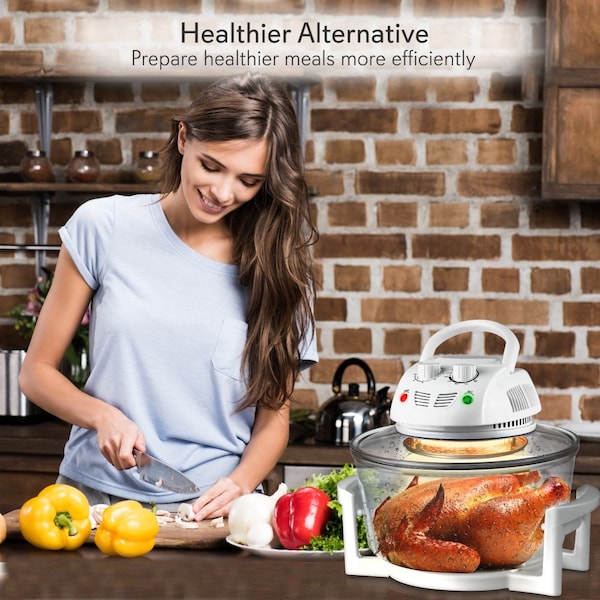 Nutrichef Halogen Oven Air-Fryer/Infrared Convecti, PKAIRFR48 - PKAIRFR48