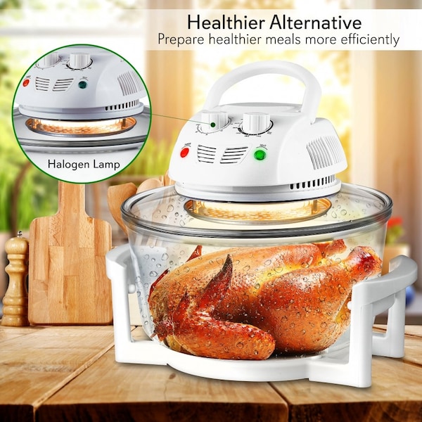 Nutrichef Halogen Oven Air-Fryer/Infrared Convecti, PKAIRFR48 - PKAIRFR48