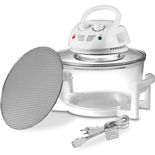 Nutrichef Halogen Oven Air-Fryer/Infrared Convection Cooker - AZPKAIRFR48