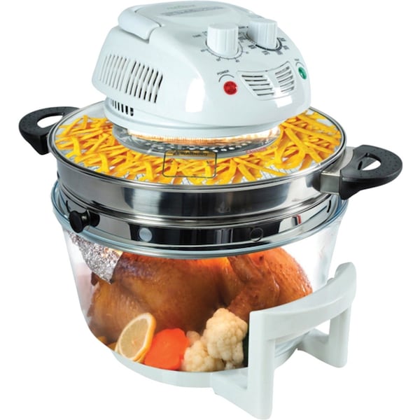 Nutrichef Halogen Oven Air-Fryer/Infrared Convection Cooker - AZPKAIRFR48