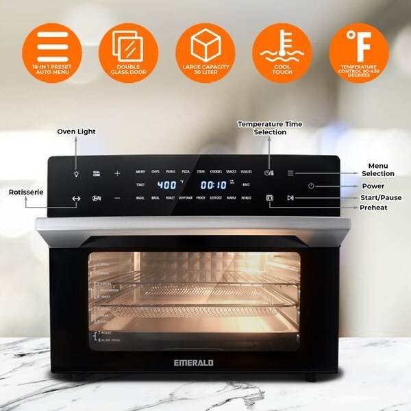 Ember Emerald 30L  Air Fryer Oven - SM-AIR-1981