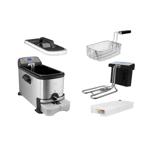 Kalorik Digital Deep Fryer with Oil Filtration - KA564698