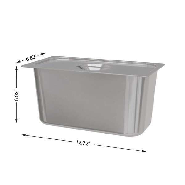 Koolmore Commercial Bain Marie Countertop Food Warmer, Soup Station, and Buffet Table Server - CFW-3